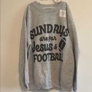 Freeze Gray Sweatshirt with Sporty Text Design